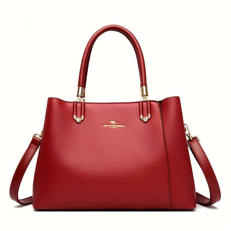 JINXIANGGUO Ladies Handbag Fashionable Large Capacity Elegant Commuter With Detachable And Adjustable Strap Can Be Worn As A Shoulder Or Crossbody Bag