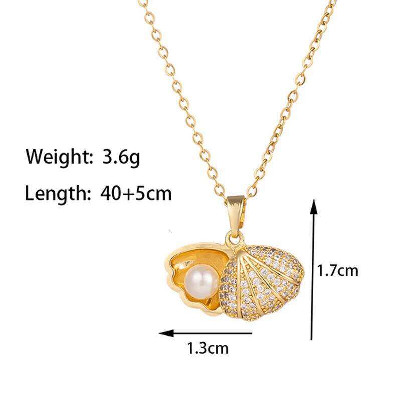 Trendy Heart Butterfly Stainless Steel Pendant Necklaces For Women Girls Mother Gold Color Metal Crystal Jewelry Party Birthday