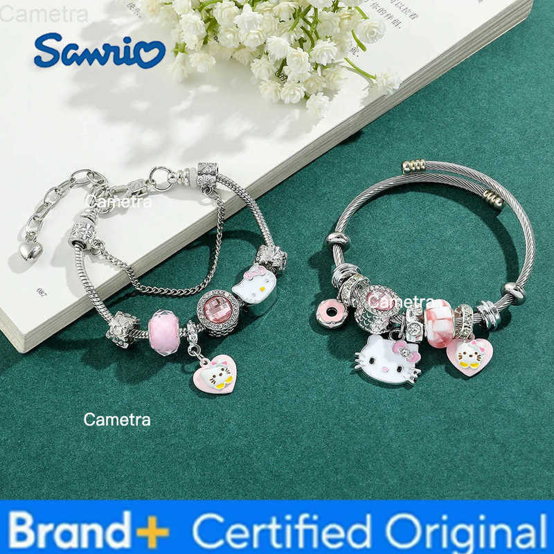 Sanrio Hello Kitty Bracelet DIY String Anime Cartoon Fashion Bangle Good Friend Lovers Gift Y2k H251229
