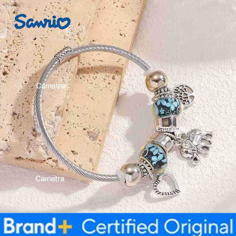 Sanrio 1 Womens Pan Family Style Elephant Peach Heart Life Tree Pendant Alloy Bracelet Outdoor Travel Banquet Party Festival Gift H251229