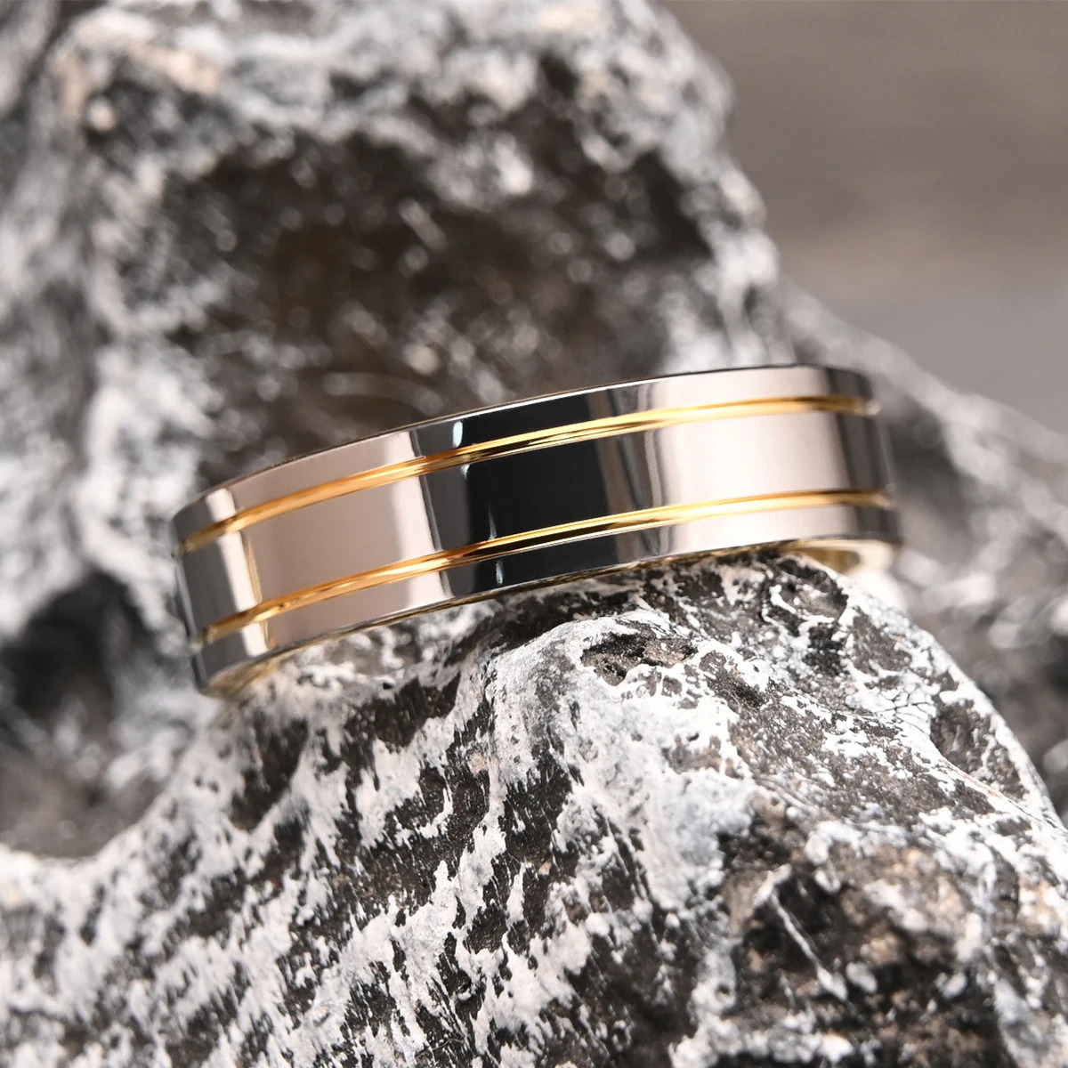 6MM tungsten carbide ring Mens wedding bands couple engagement rings anillos bague homme pareja de compromiso fashion jewelry 251224