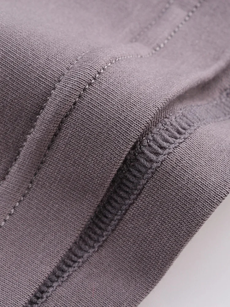 1pc Mens basic underwear single top cotton sweater thin warm large Vneck autumn slimfit long sleeve base shirt 251225