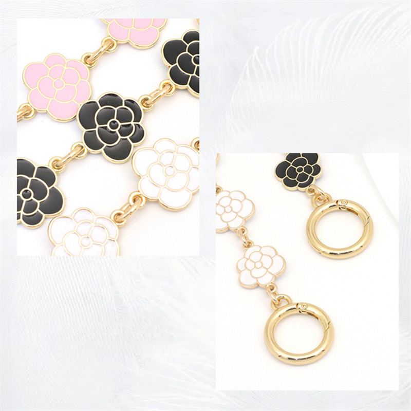 Mahjong Chain Camellia Underarm Shoulder Extension Replacement Single Purchase Bag Strap Accessories