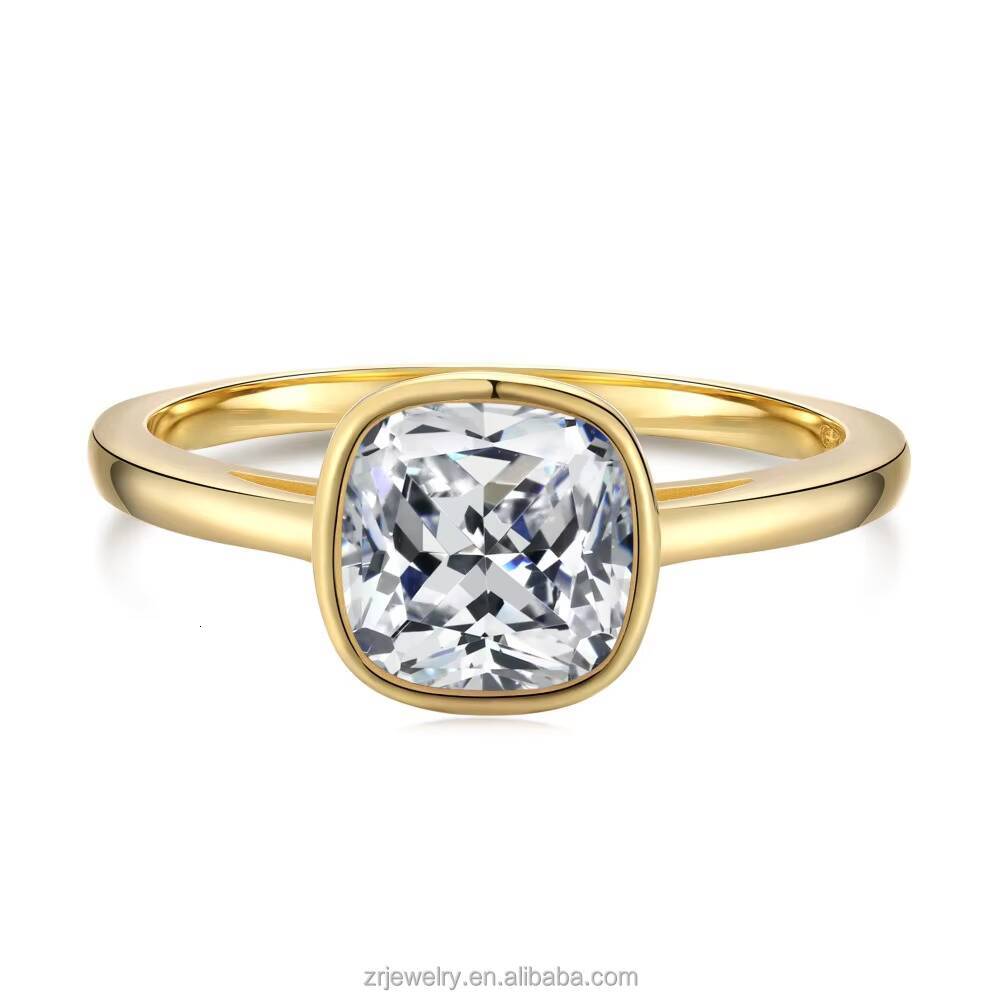 Fine Jewelry IGI Certified Lab Grown Diamond Engagement Ring Gold CVD Jewelry