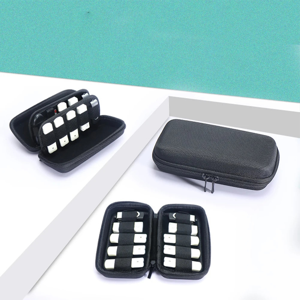 USB Flash Drive Case Dustproof USB Flash Drive Storage Bag Shockproof Portable USB Carrying Bag Electronic Accessories Organizer 251224