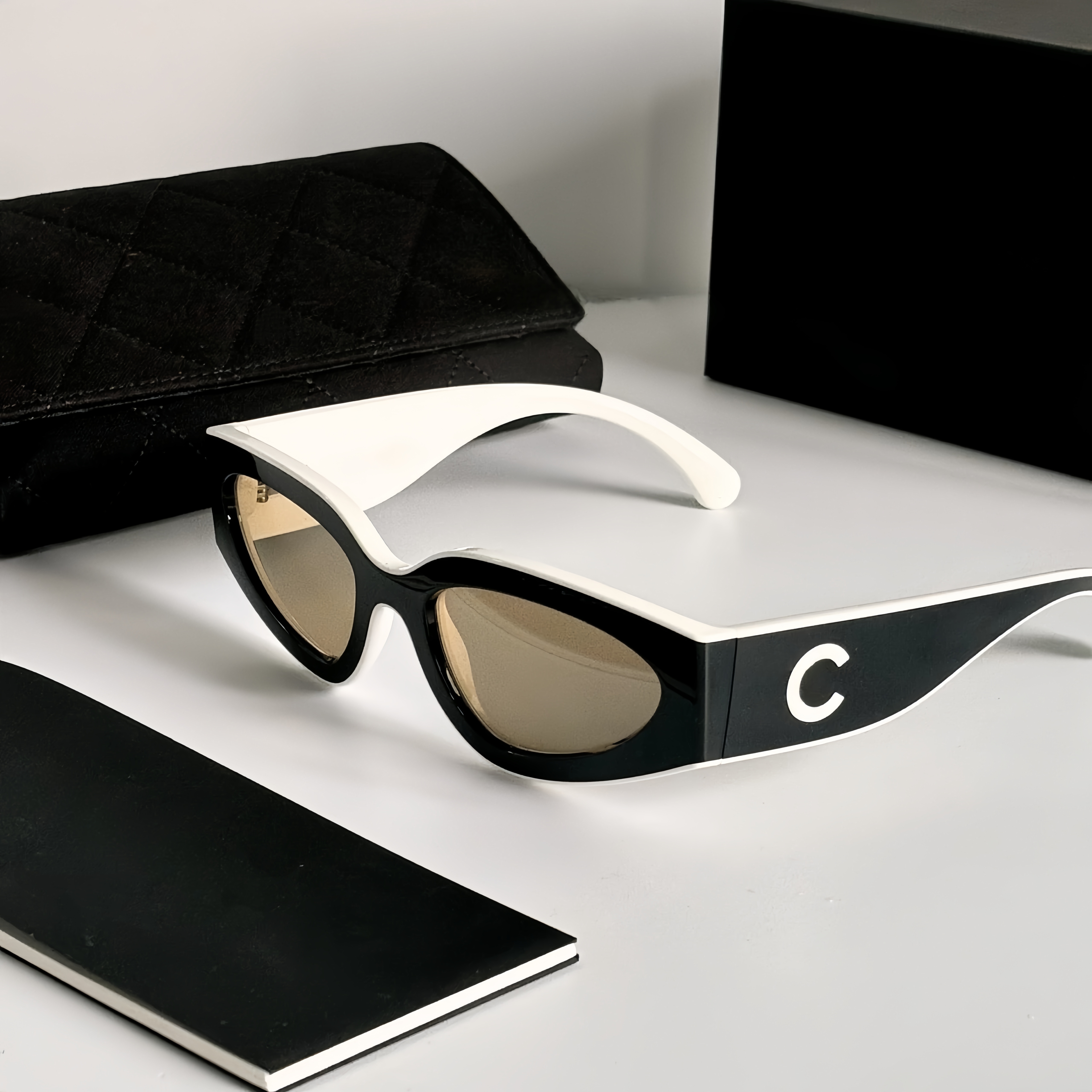 Sunglasses Designer Sunglasses for Women Polaroid Unisex Square Vintage Sunglases Polarized Retro Feminino For Women Vintage Cat-eye Sunglasses