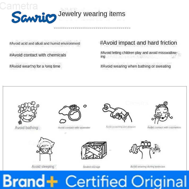 Sanrio New Hello Kitty Anime Alloy Cute Kawaii Creative Moon Style Kitten Necklace Cartoon Simple Children Pendant Holiday Gift H2512291