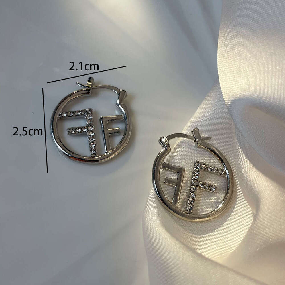 Double-Letter Pattern Earrings Designer Earrings Minimalist Everyday Jewelry
