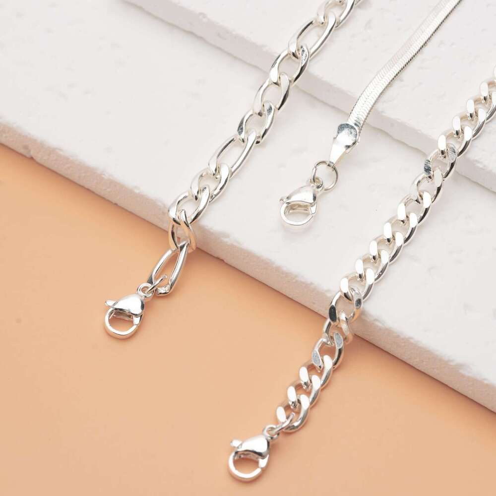 Foreign Trade Beautiful Women's Anklet Cuban Simple Personalized Jewelry Ankle Chain Holiday Gift