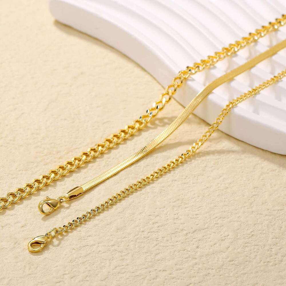 Fashion Adjustable Anklet Personalized gold Layer Jewelry Ankle Chain Holiday Travel Gift for Women