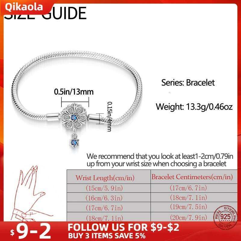 S925 Sterling Silver Bracelet series-Mengdie Snake Bone Chain Fit Beads Charms Bangle DIY Jewelry Making Gift For Women 25H1229