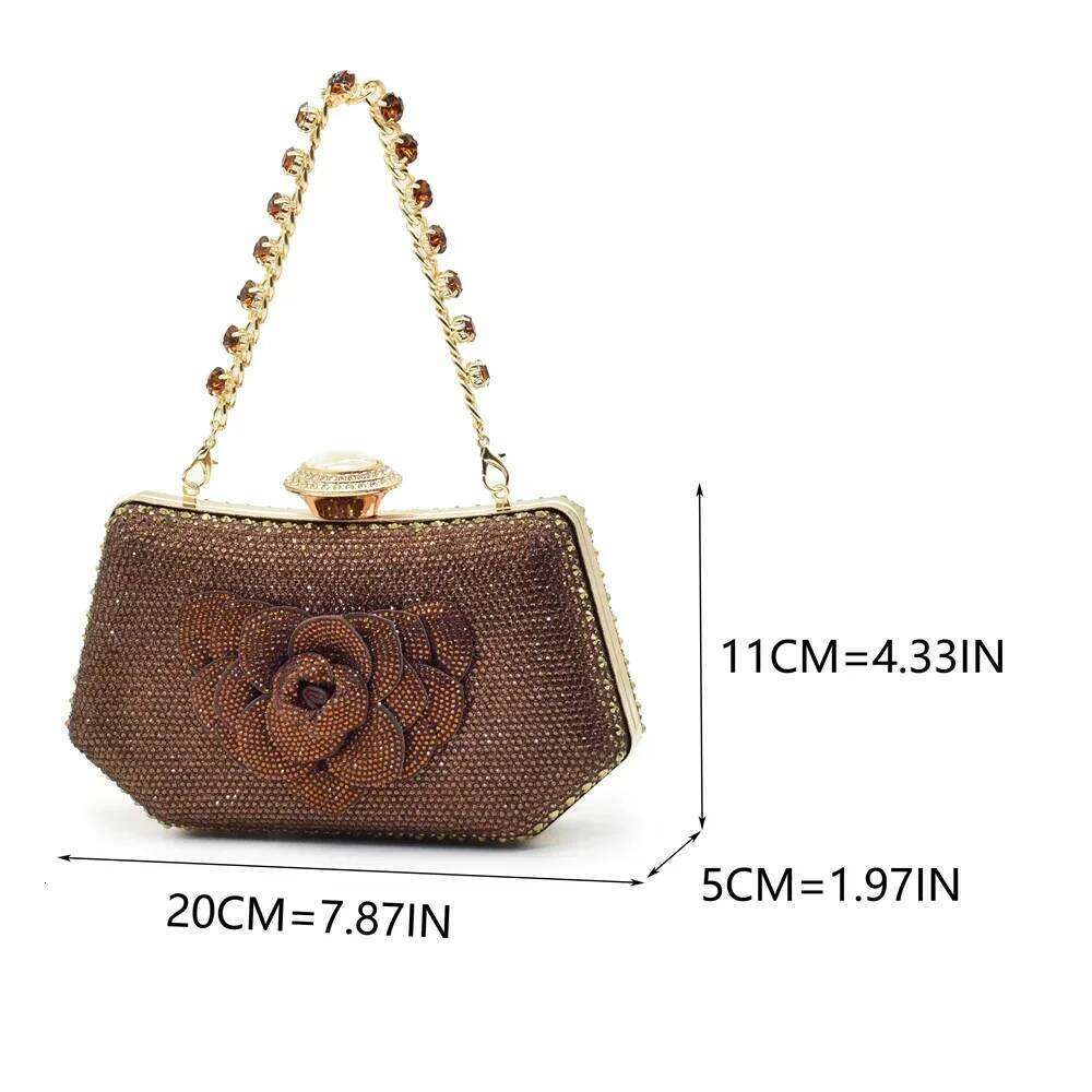 Fashion Shoe Nigeria Party Italy Italian And Bag Set For Rhinestone Pumps Women Shoes Luxury