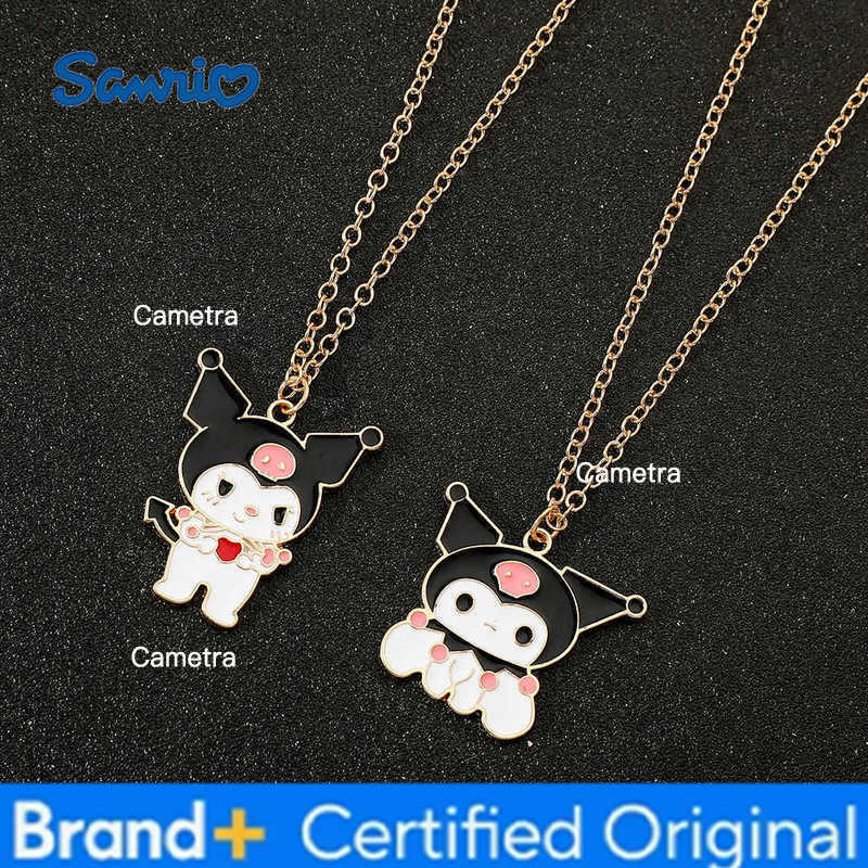 Sanrio The Kuromi Necklace Features a Mischievous Character on a Fluffy Cloud Posing Floating a Playful and Unique Accessory H251229