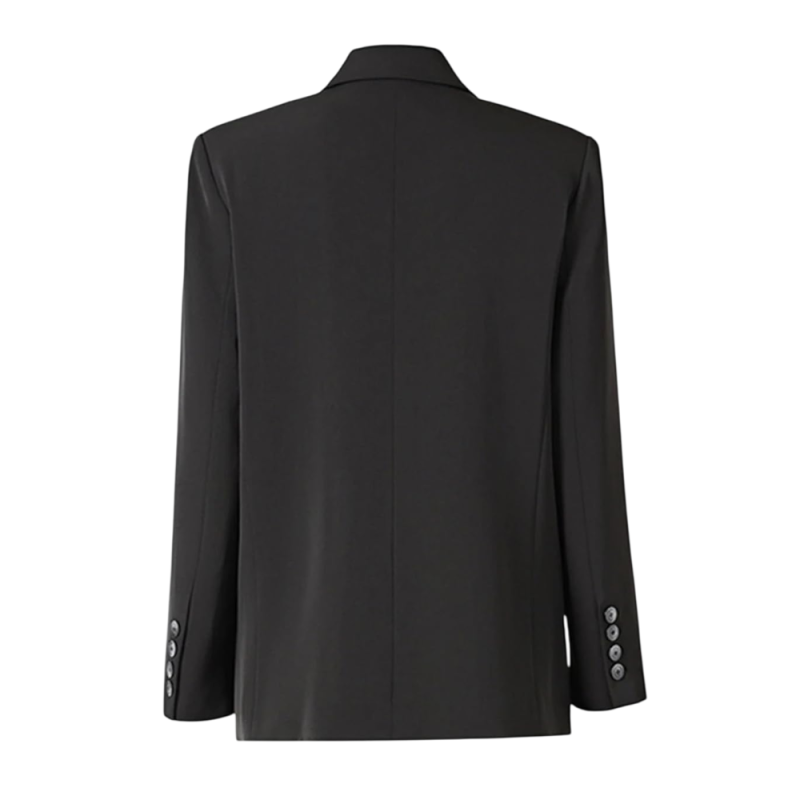 Elegant Women Suit 1 Piece Blazer Crystal Beading Peaked Lapel Double-Breasted Party Prom Banquet Casual Occasion Customized