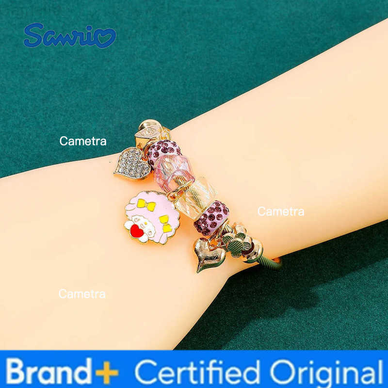 Sanrio Cute Figure Creative Bracelet Fashion Sweet Cartoon Bangle for Festival Girls Jewelry Accessory Unique Gifts H251229