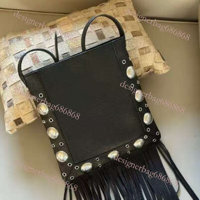 toteBag Shoulder ROSE NOIRE Women S Casual Punk Matte Suede Single Shoulder Crossbody Tassel Tote Bag New Model