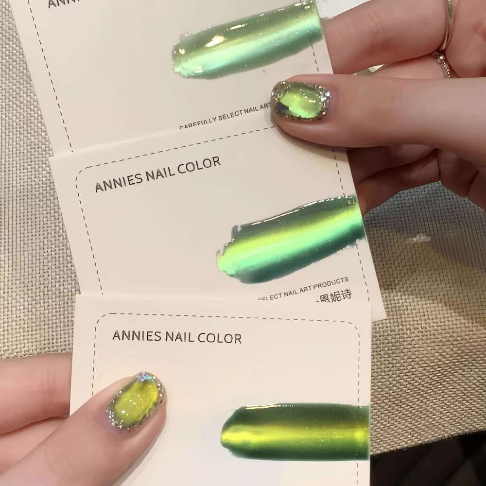 Ennis Summer Night Shadow Star Bamboo Polish Gel 2025 New Hot Glass Bead Cat Eye Nail Art Special