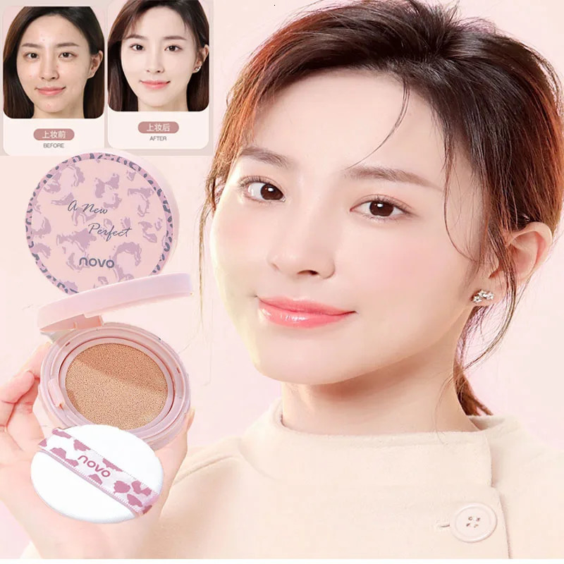 NOVO Radiant Gel Cushion Cream Concealer Moisturizing Waterproof Sweatproof Non-peeling Student Party Foundation Wholesale Make 251222
