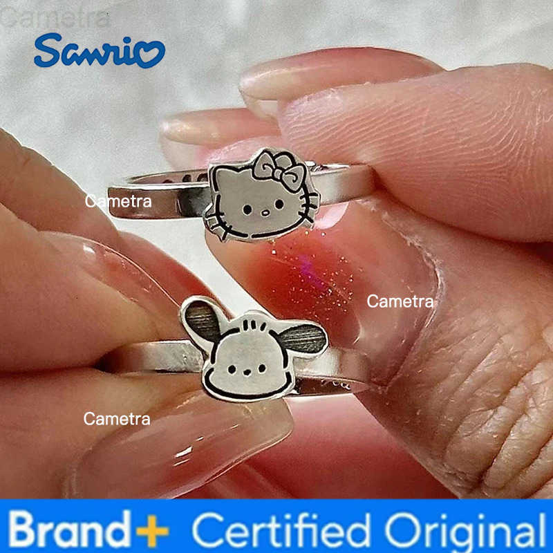 Sanrio Hello Kitty Hanging Pendant Cute Cartoon Anime Necklace/Bracelet/Ring Jewelry Accessoriess Christmas Gift for Women Girls H251229