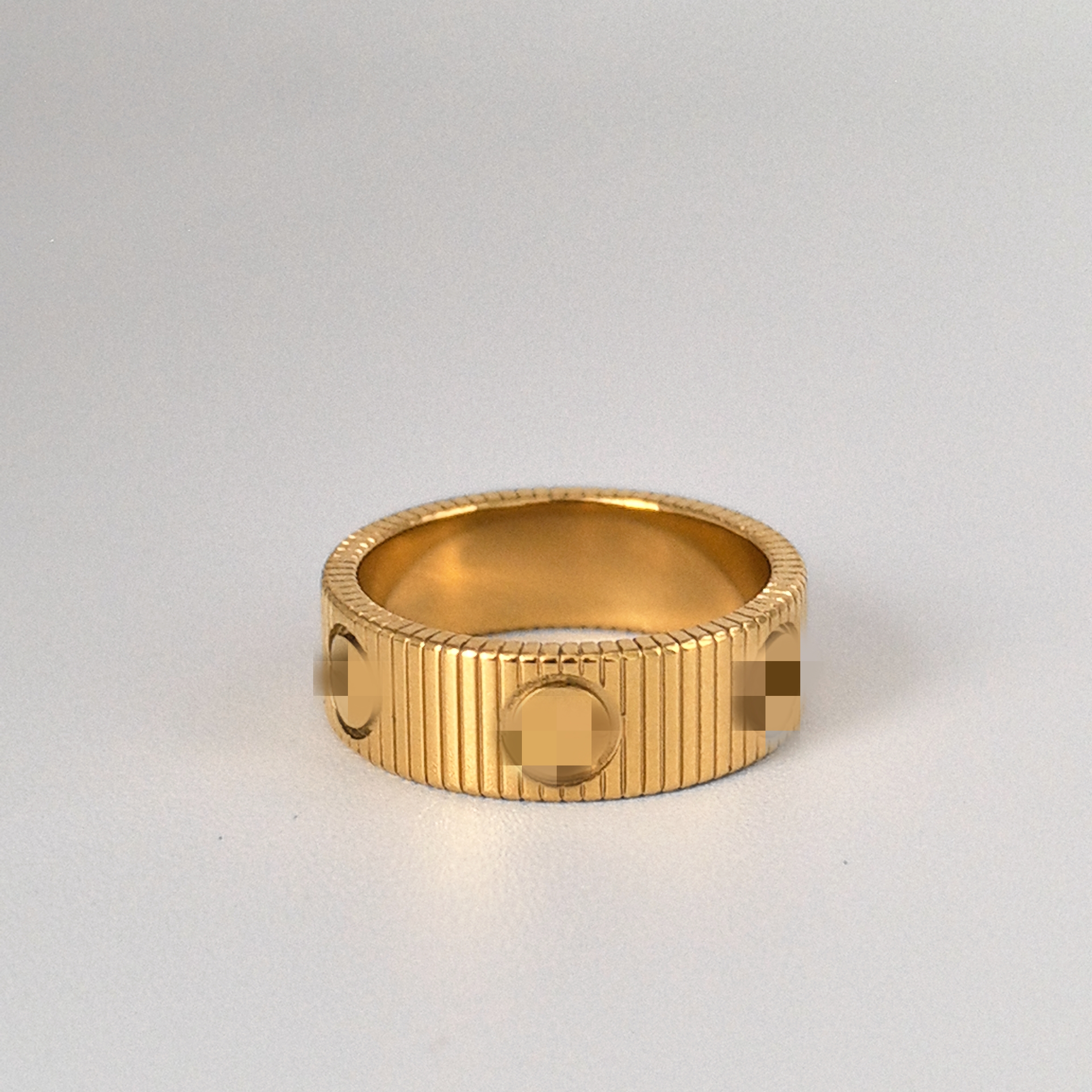 luxury Designer ring classic for women mens rings Fashion love ring diamond Titanium steel Alloy Gold-Plated Silver Rose Never fade Not allergic 6-11