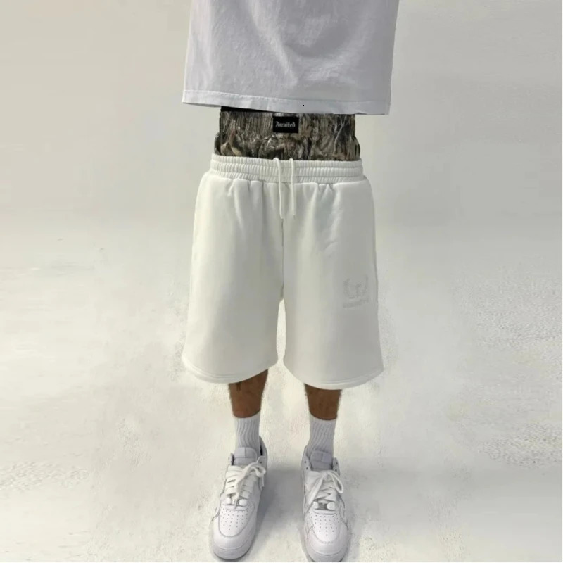 Mens oversized double-layer Gothic pants American fashion streetwear Y2K Harajuku loose fit high waist wide legs 251223