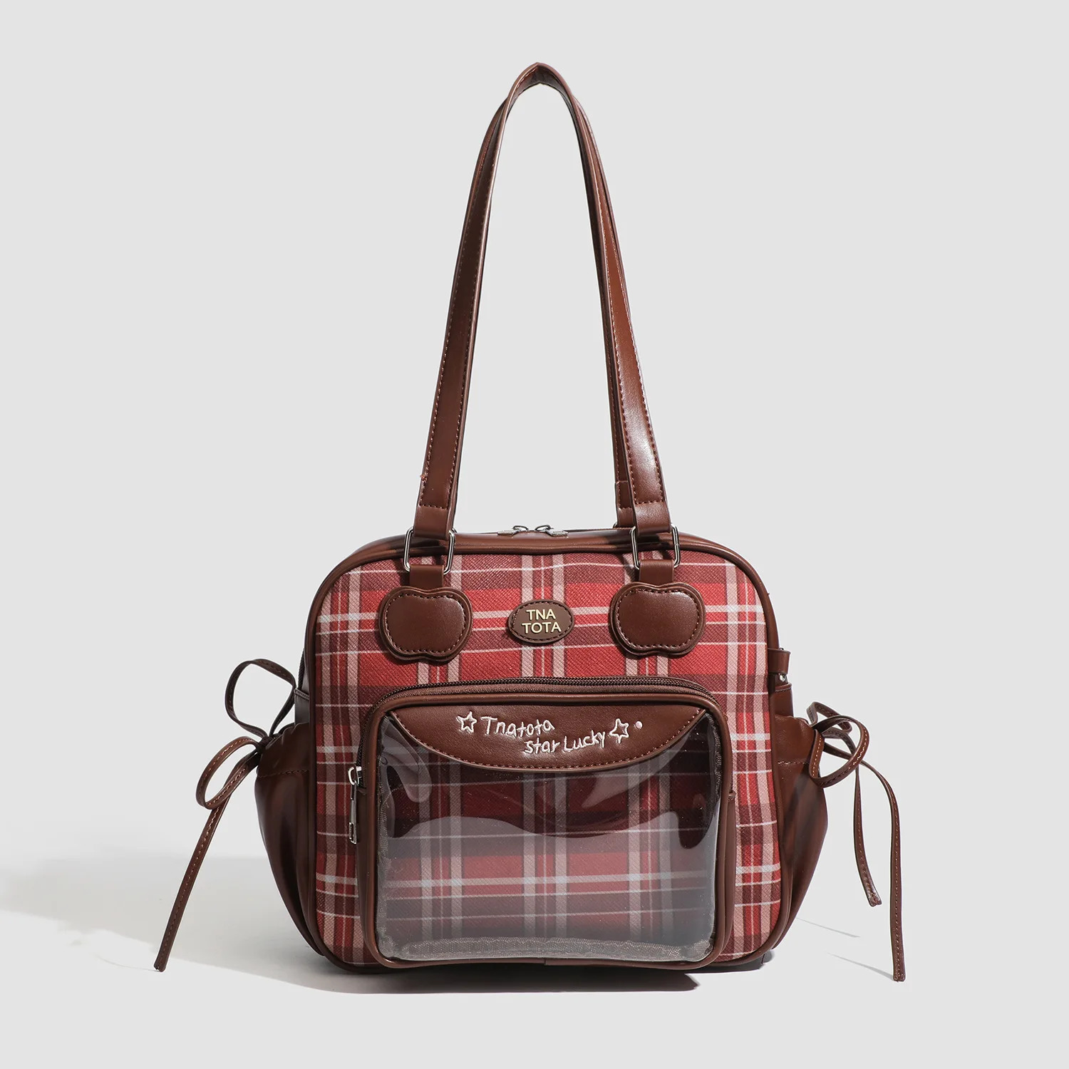 Japanese Harajuku Y2K Ulzzang Ita Bag Sweet and Fashionable Transparent Womens Handbag JK Uniforms Shoulder Crossbody Bag 251225