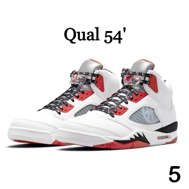 TOP Designer 5S 6S Mens Basketball Shoes 5 6 Aqua UNC Green Bean Raging Red Stealth Fire White Cement Metallic Flight Oreo Wings Ice Sports Sneakers 4