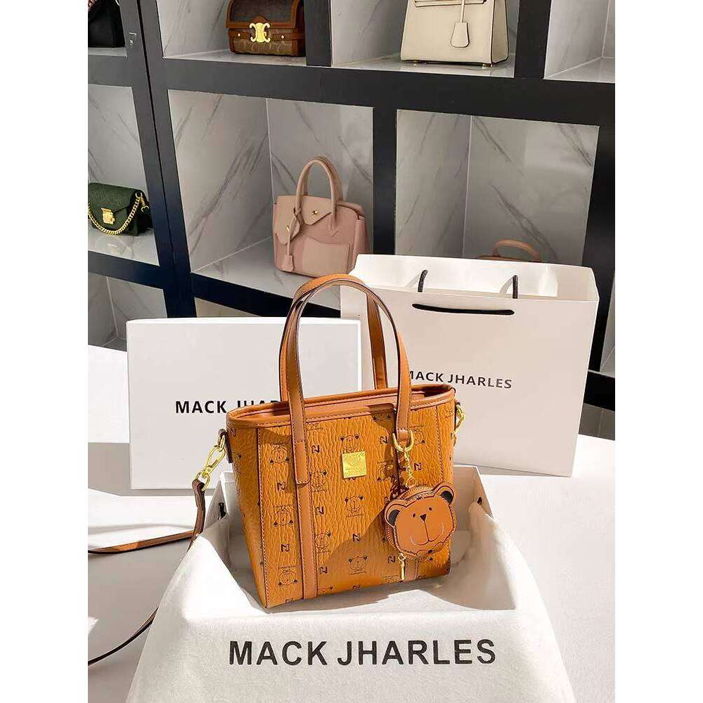 MACK JHARLES Vintage Basket Women's 2025 New Handbag High-end Commuter Bucket Bag