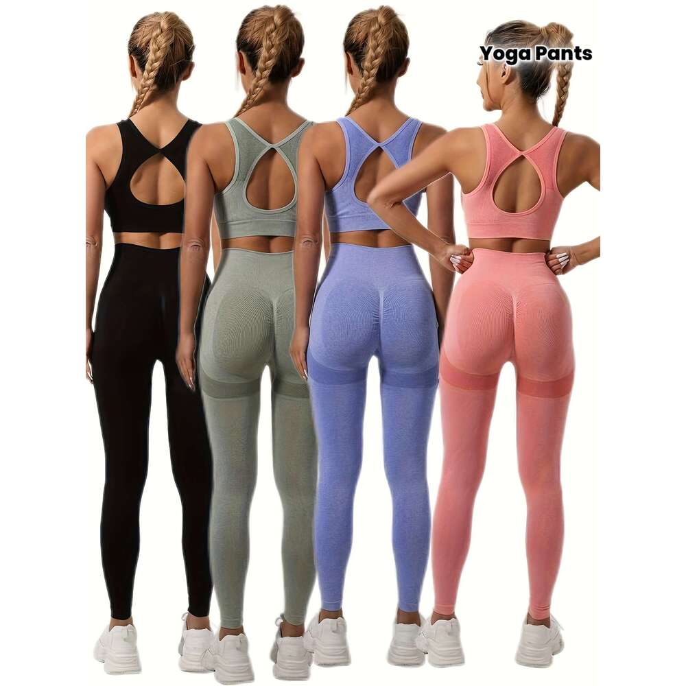 WONST Sportswear Pcs Sports Tank Top And Yoga Pants Set