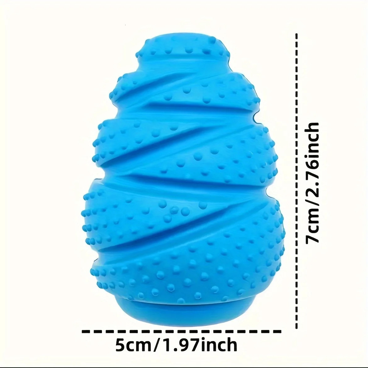 Durable Rubber Dog Chew Toy with Treat Dispenser-Interactive Puzzle Grenade n for Mental Stimulation Dental Health 251225