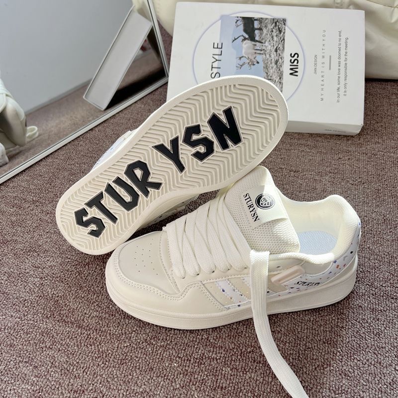 New Style All-Match Fashionable Casual Bread Shoes Vintage Small Yellow Plate Shoes Female Tide Shoes