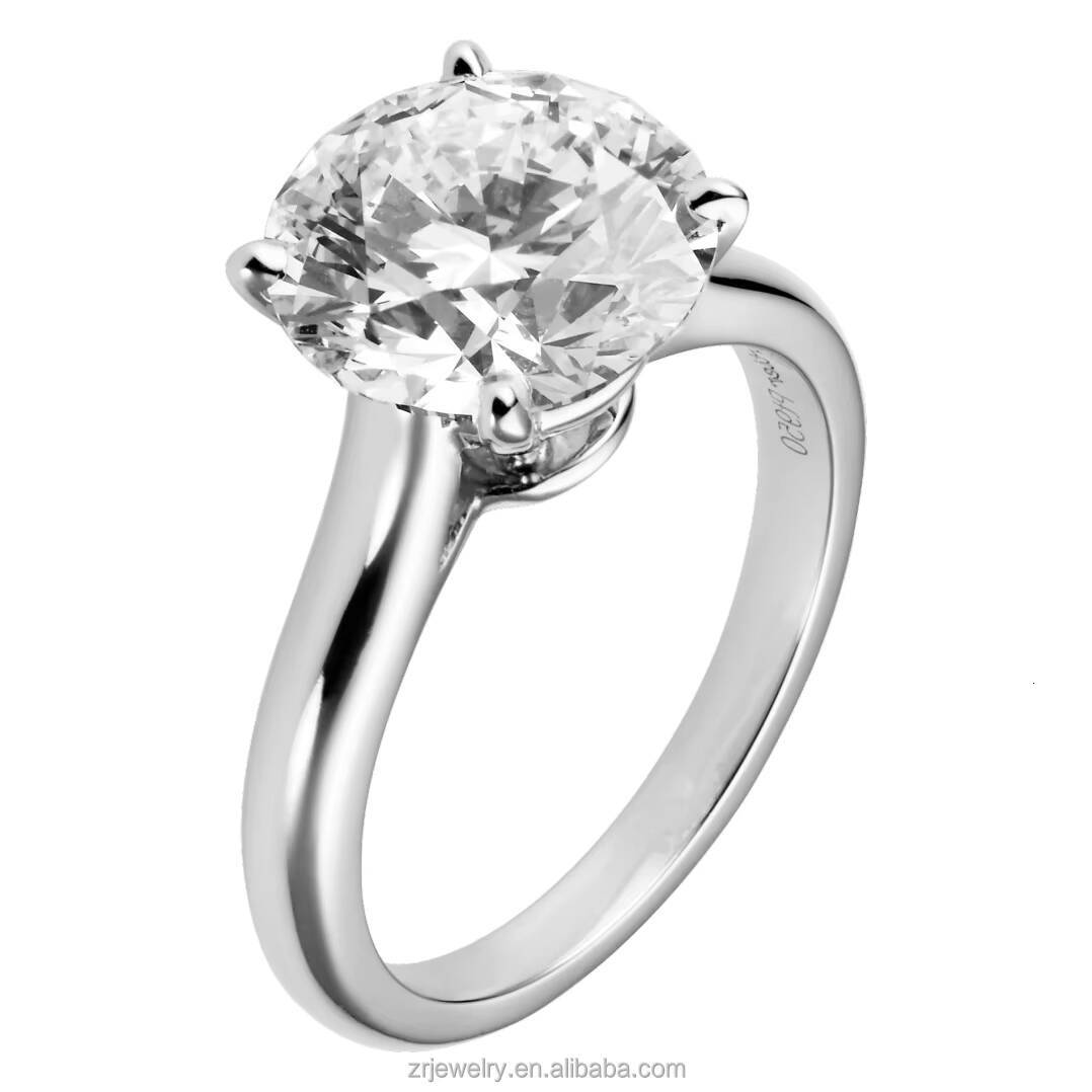 Pure 14K 18K Lab Grown Created Diamond Custom Gia Igi Certified Cvd Lab Grown Diamond Engagement Ring Vvs