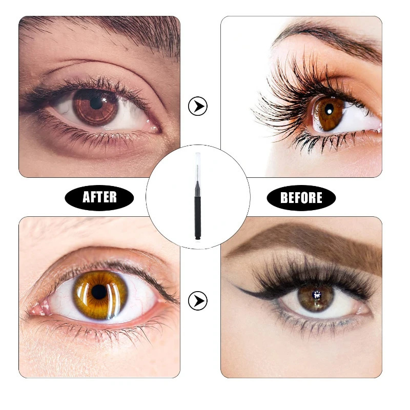 51050PCS Mini Eyebrow Brush Brow Perm Disposable Lifting Brushes Bendable Micro Eyelash Applicators Tools 251215