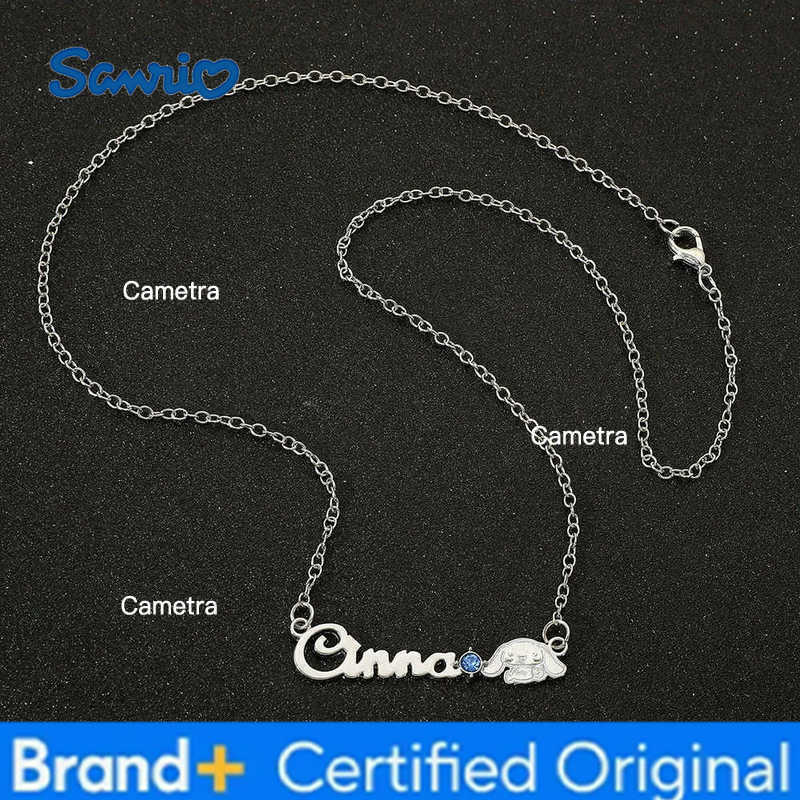 Sanrio Anime Cinnamoroll Necklace Cute Cartoon Figure Cinnamoroll Pendant Necklace Girls Kawaii Jewelry Accessories Gifts H251229