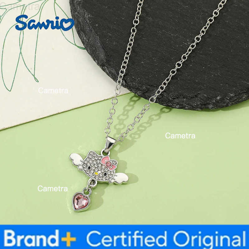 Sanrio Cute Hello Kitty Pendant NecklaceHello Kitty Necklace Couple Birthday Gift Valentines Day Gift H251229