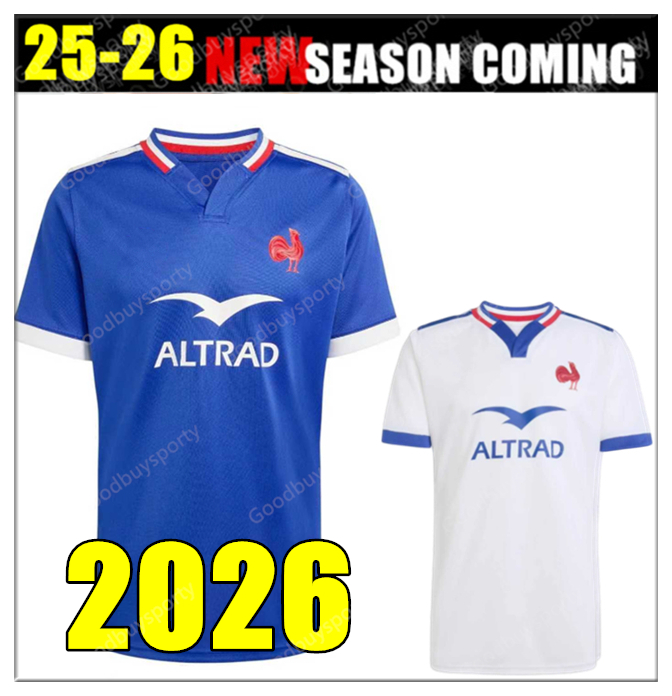 2026 Super French Rugby Jerseys Maillot deFrench BOLN shirt Men size S-5XL WOMEN KID KITS enfant HOMMES FEMME SPORT 2023