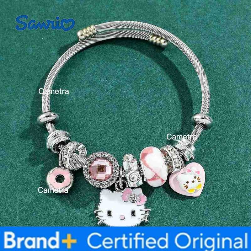 Sanrio Hello Kitty Bracelet DIY String Anime Cartoon Fashion Bangle Good Friend Lovers Gift Y2k H251229