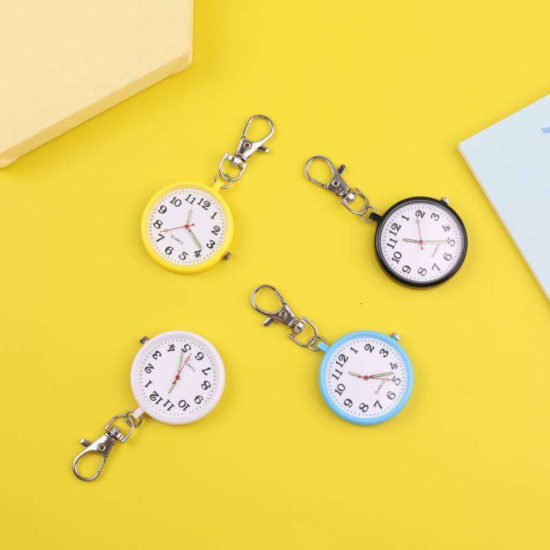 Clear Large Digital Luminous Nurse Keychain Hanging Exam Use Student Entry Civil Servant Pocket Elderly Watch