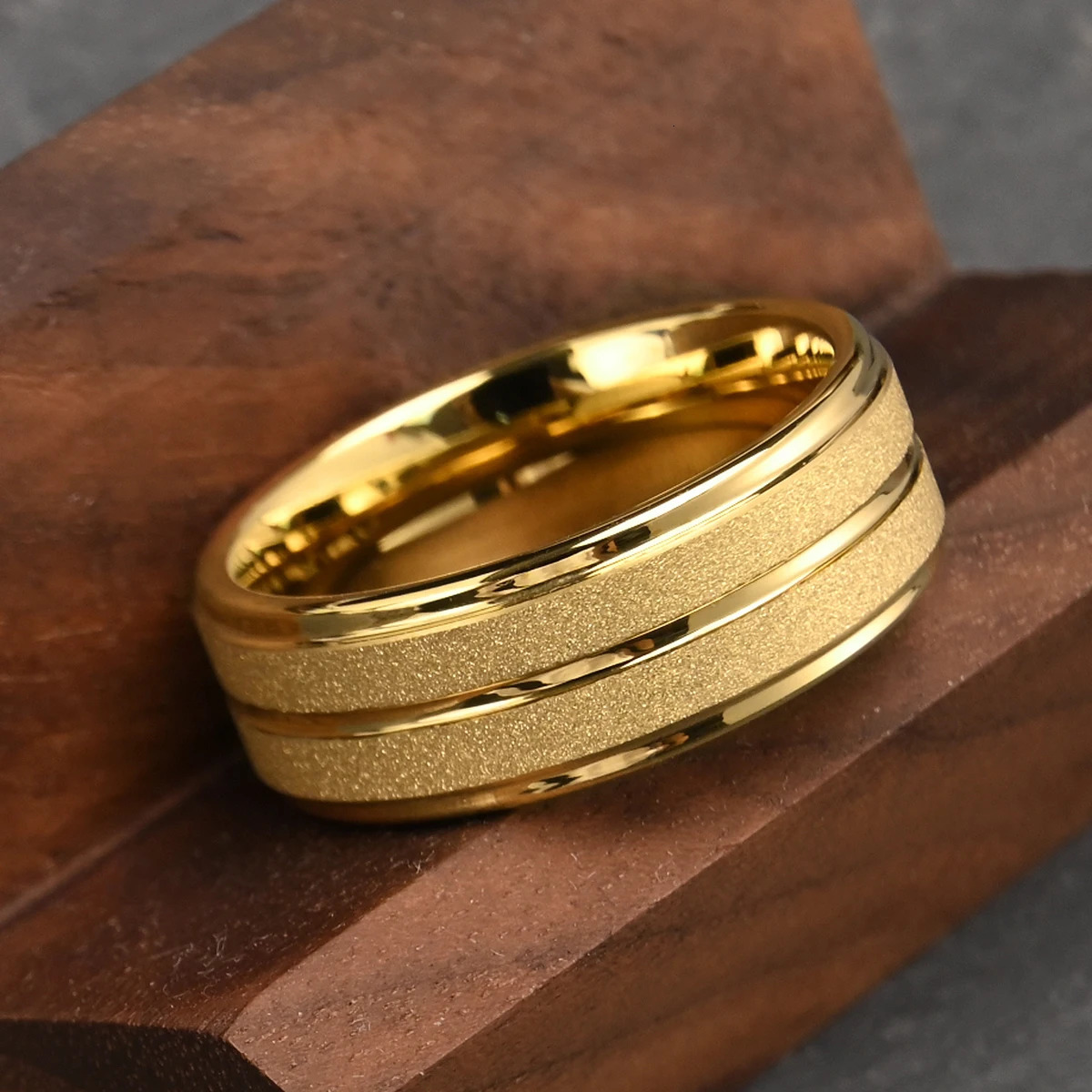 Mens wedding bands tungsten carbide ring anillos bague homme pareja de compromiso fashion jewelry couple engagement rings gifts 251224