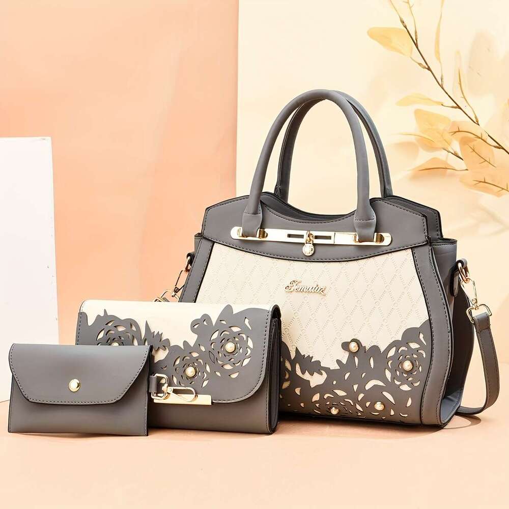 JINXIANGGUO For Mom Family Handbag Women S Fashionable High End Versatile Single Set Thanksgiving Gift