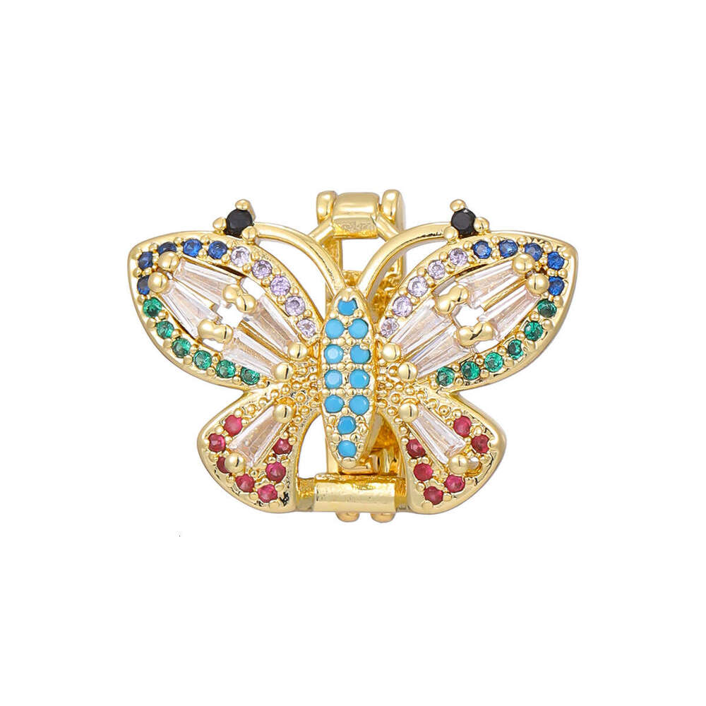 Cross-Border Hot Selling Stainless Steel 10mm Watch Strap Exquisite DIY Butterfly Bracelet Small Fashion Creative Accessories