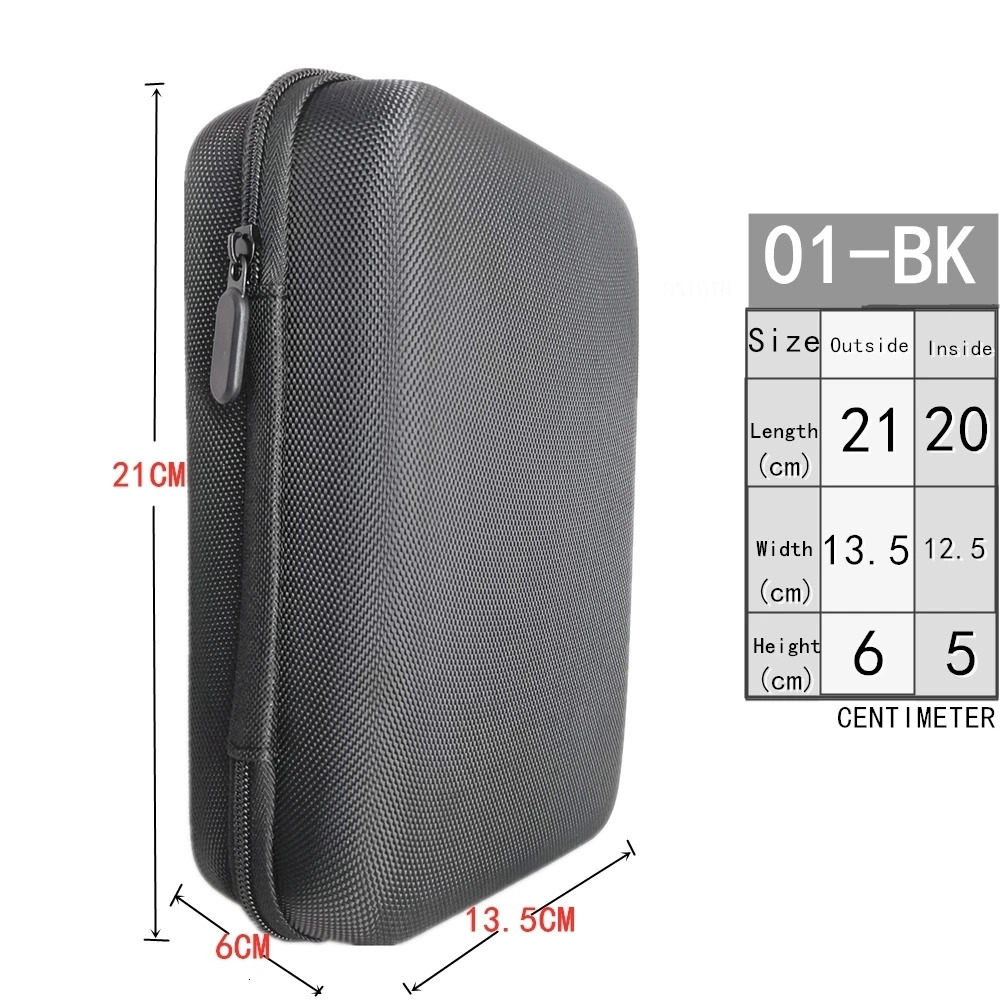Earphone Data Storage Bag Cable Organizer Multimeter Electronic Box Bags Zipper Pouch Tech Gadgets Portable Charger U Disk Case 251224