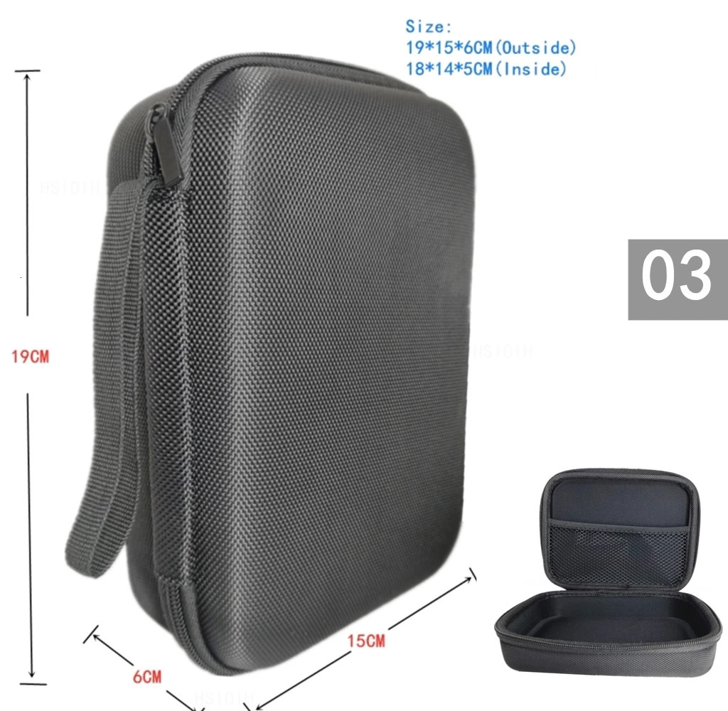 Earphone Data Storage Bag Cable Organizer Multimeter Electronic Box Bags Zipper Pouch Tech Gadgets Portable Charger U Disk Case 251224