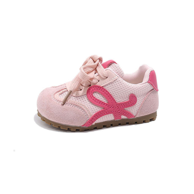 Children's Forrest Gump 2025 Spring and Autumn New Korean Style Girls' Breathable Mesh Sneakers Boys' Soft Sole Running Shoes