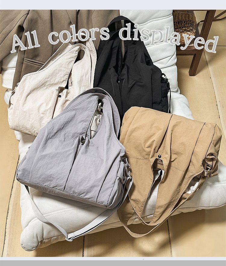 Soft leather casual retro tote bag crossbody bag