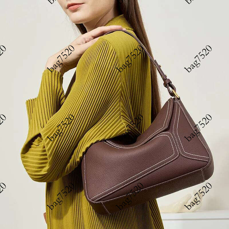 Fashionable Women's Genuine Leather Geometry Design Luxury Shoulder Bags Cowhide Women Flap Crossbody Bag Female Handbags Pingshuo