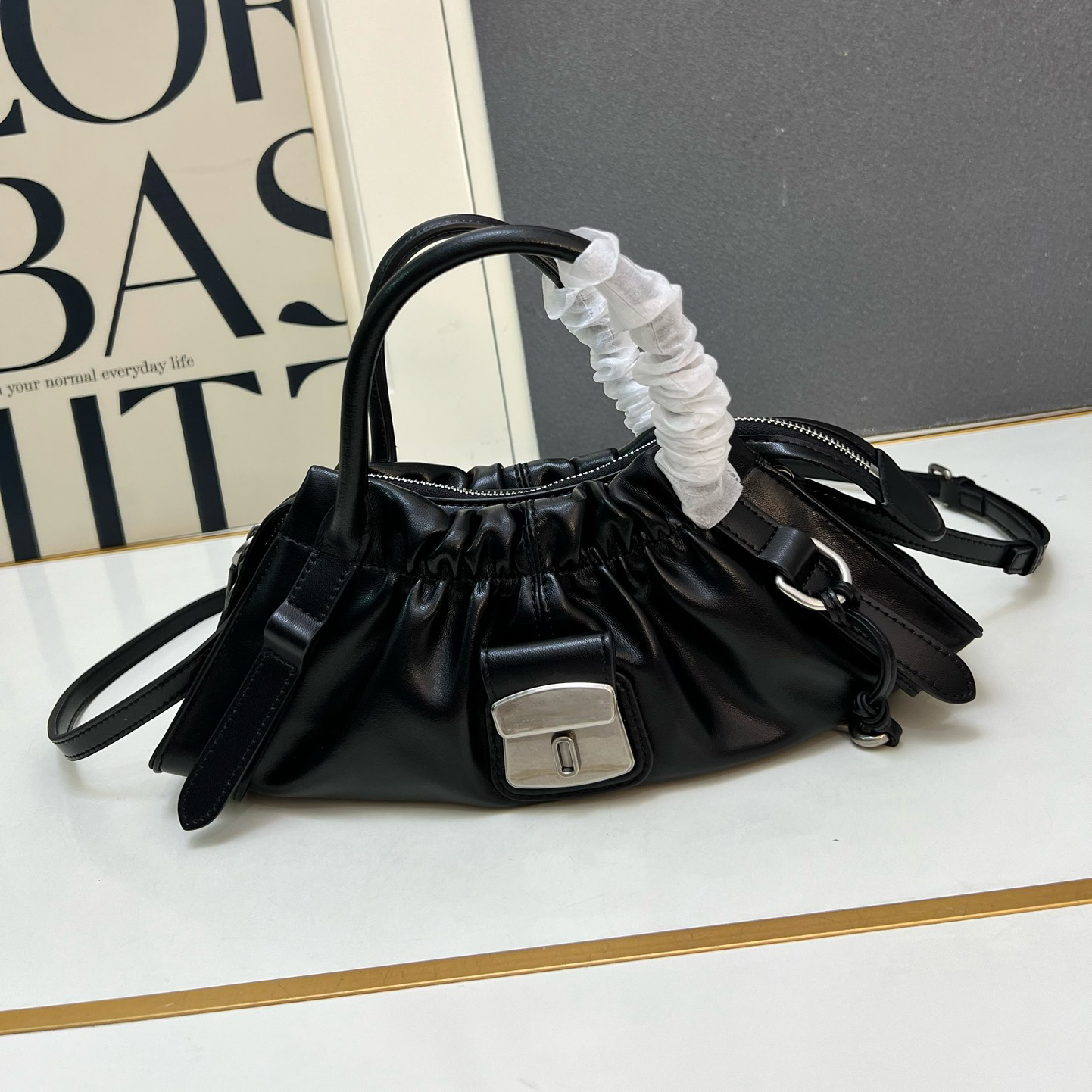 designer bag Luxury bag ROWAN Boston bag underarm bag Shoulder Bags purse woman bag new design bag leather Wandering bag new fashion handbag Retro Handheld 90