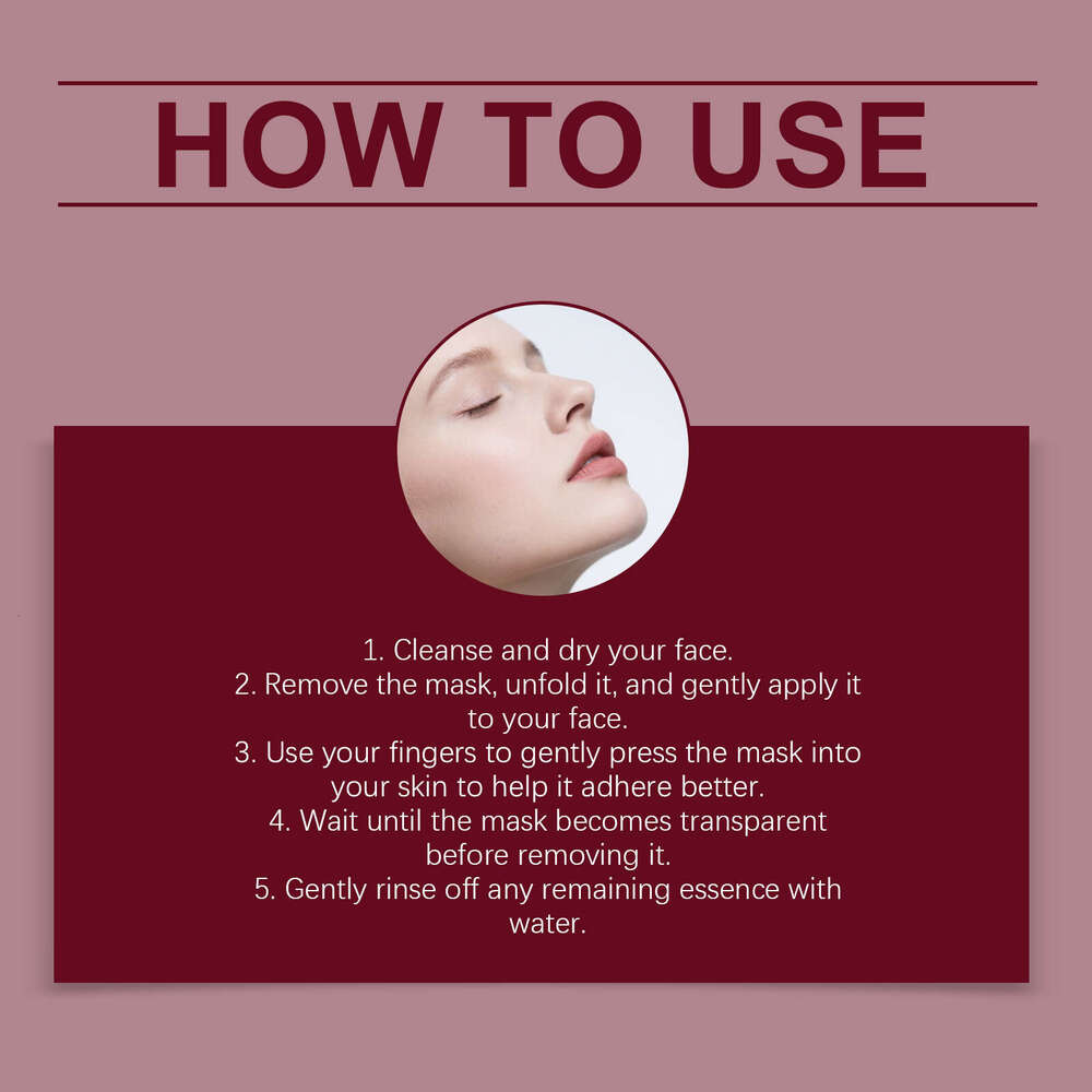 Viareline Collagen Moisturizing Mask Daily Gentle Brightening Facial Skin Refreshing Hydrating Translucent