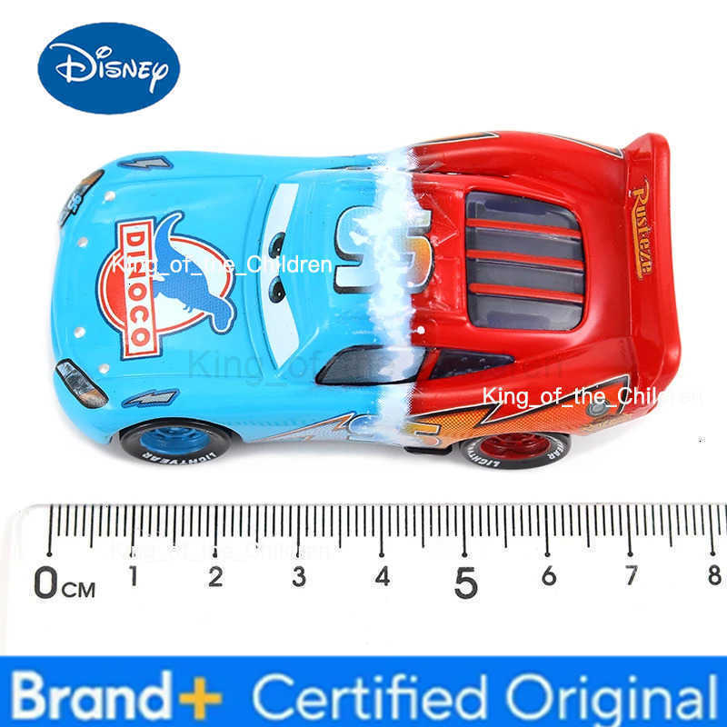 Disney Cars 3 Pixar Cars Cartoon Two-color Racing Metal Diecast Toy Car 155 Lightning McQueen Birthday Present Boy Kids Toys H251229
