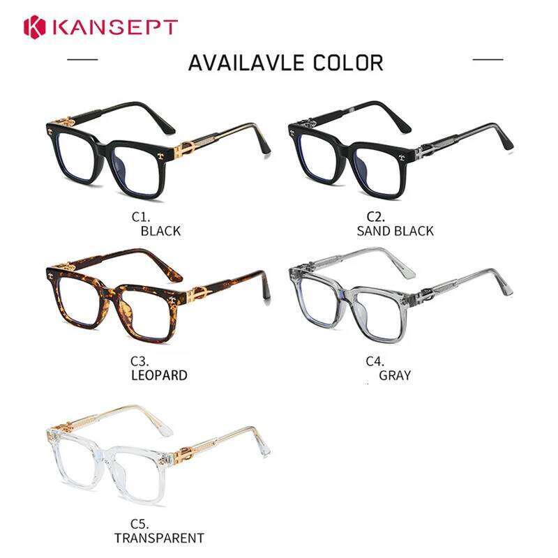 KANSEPT Reading Glasses For Men Optical Lenses With Medical Recipe Womens Sunglasses Women Women's Eyeglass Frame Shades Female